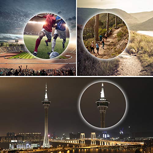 Yorten Telescópio Monocular portátil do telescópio do pirata de Zoomable do bolso de 25x30 telescópi