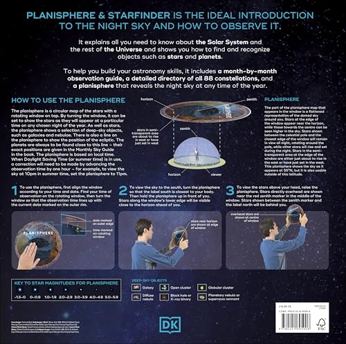 Image of Planisphere and Starfinder: Includes Easy-to-Use Planisphere (Practical Astronomy Guide)