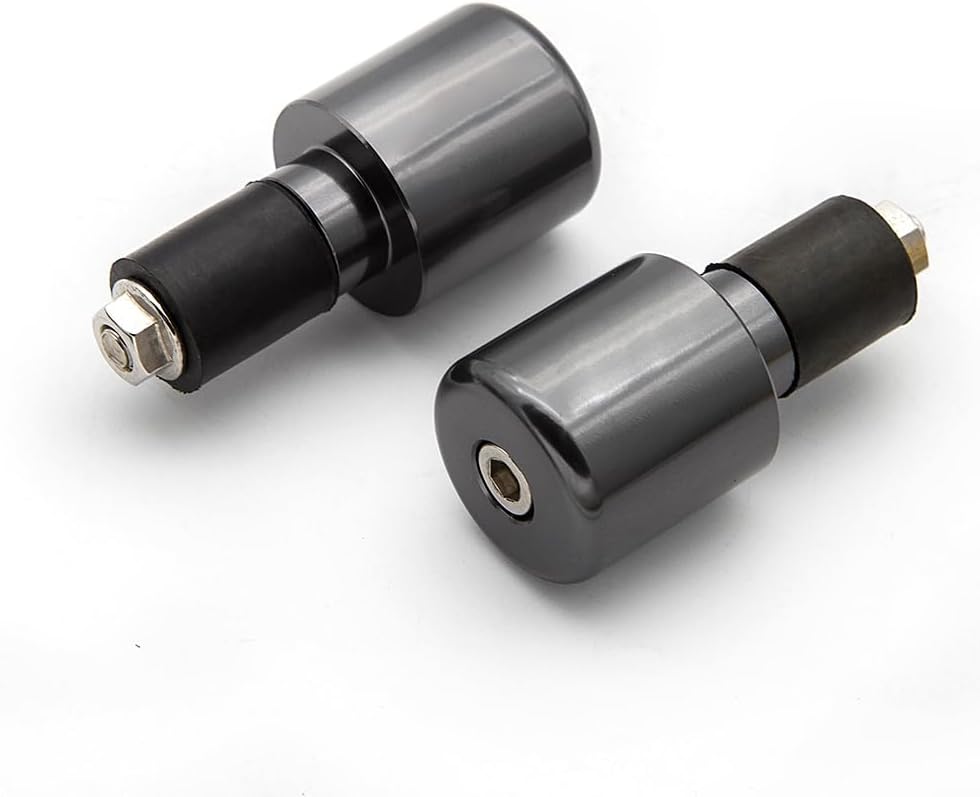 Motorcycle Handlebar End Aluminum Handle Bar Ends Cap Plugs Slider for GSXR 600/750/1000/1100 GSXR600 GSXR750 GSXR1000-Large size