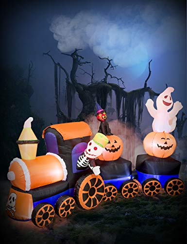 Ajy9feethalloweeninflatabletrainwithkittenswhiteghostspumpkinwithledlightsblowuplightedyarddecorgiantlawnhalloweeninflatablehomegardenpartyfavordecoration Urban Country Home Decor Ajy 9 feet halloween inflatable train with kittens white ghostspumpkin with led lights blow up lighted yard decor giant lawn halloween inflatable home garden party favor decoration urban country home decor
