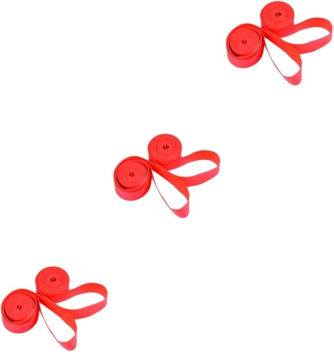 Cinta para llanta de bicicleta BESPORTBLE 6 piezas roja miniatura 6