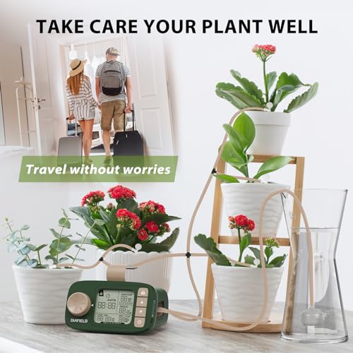 DIAFIELD Automatic Drip Irrigation Kit for 15 Potted Plants Indoor