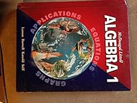 McDougal Littell, Algebra 2: Applications, Equations, Graphs 0618371842 Book Cover