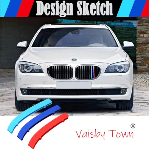 Image of Automotive Grille Inserts for BMW 7 Series 2009-2012 (Only Fit 13-Beam),Front Grille Accessories