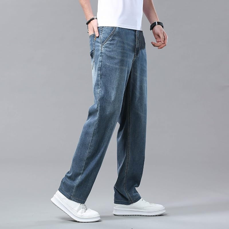 Straight Cotton Jeans Youth Street Pants Plus Size Jeans3