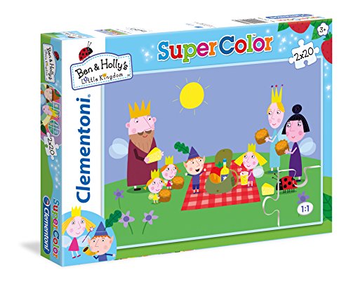Clementoni - Rompecabezas Ben y Holly (24735)