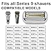 NEW Electric Replacement Shaver Head Series 9 92S Accessories Shaver Compatible with Series 9 Electric Razors 9290cc, 9291cc, 9370cc, 9293s, 9385cc, 9390cc, 9330s, 9296cc (Upgraded ver.)