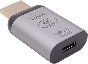 USB C to HDMI Adapter Handy USB C Type-C 3.1 Female Source To HDMI Receiver Adapter HDTV Male Adapter 4K A 60HZ Video
