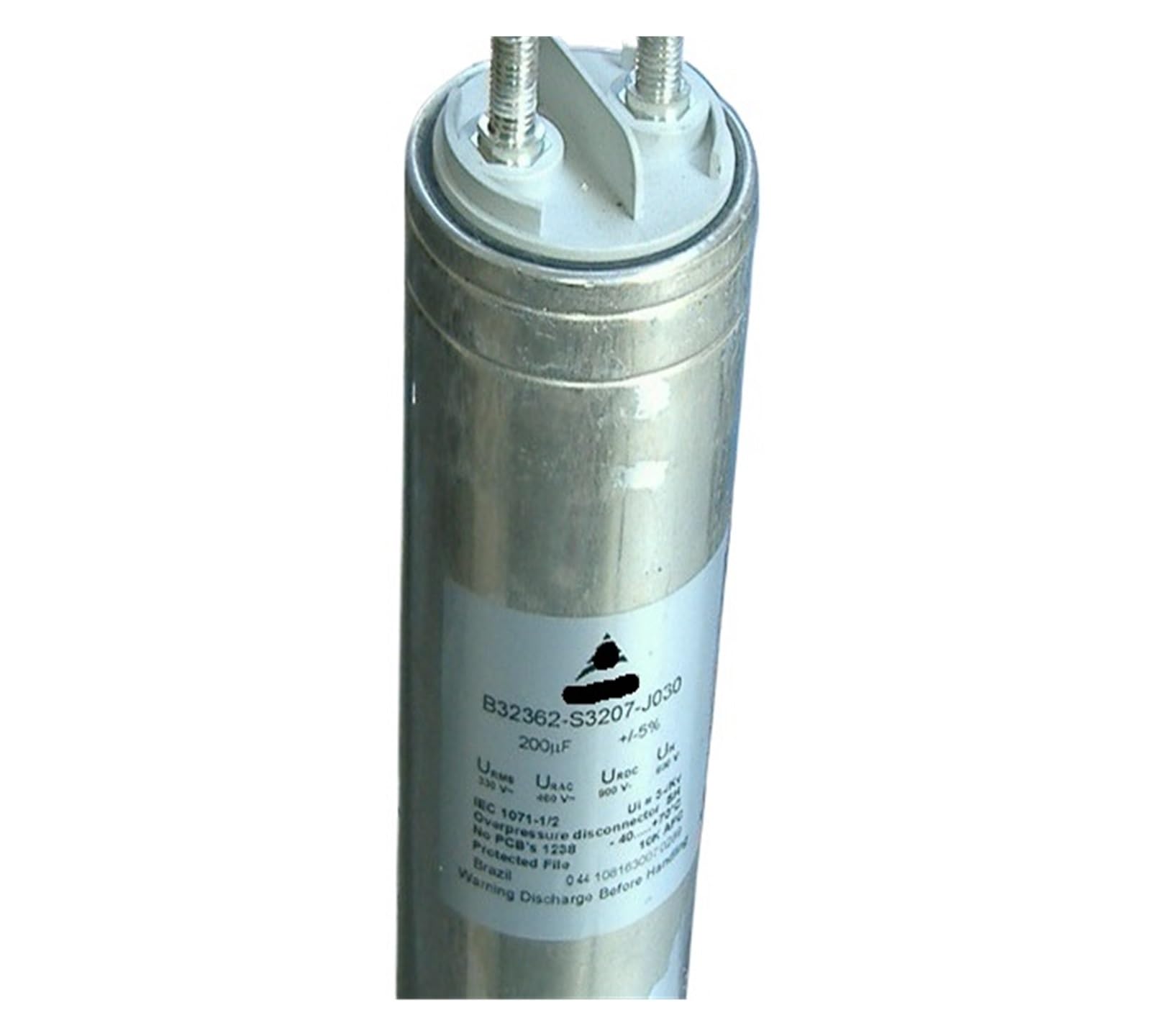 KSZHZYMGX B32360-S3207-J030 200UF 600VAc Inverter Energy Storage Oil-Film Capacitors 1pcs