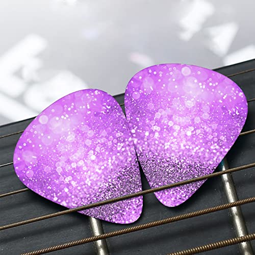 Lot de 24 médiators pour guitare acoustique, électrique, basse (0,46/0,71/0,96 mm) Violet brillant - Les Beatles, Paul McCartney, John Lennon, RIngo Starr, George Harrison Lot de 24 médiators pour guitare acoustique, électrique, basse (0,46/0,71/0,96 mm) Violet brillant – Image 8