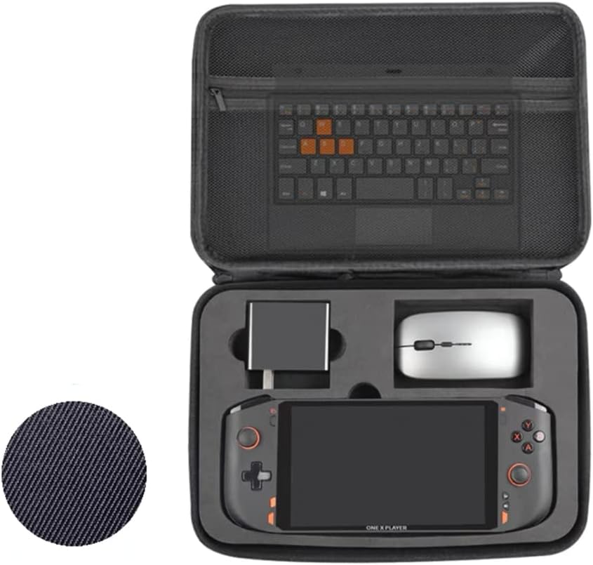 Voikoli Protective Eva Hard Shell Case Compatible with OnexPlayer Mini 7 inch,Shockproof,Stylish and Durable (Black)