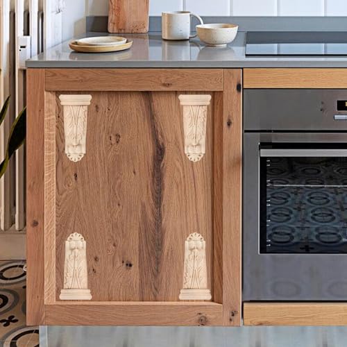 Apliques de madera tallada para decorar salones elegantes 6