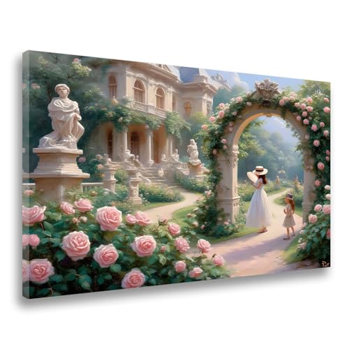 5D Diamond Painting Adultos Paisaje Diamond Painting Flor, Cuadros de Diamantes Punto de Cruz, Manualidades Adultos DIY Cristal Pintura de Diamante principiantes Niños, Decoracion Hogar 70x90cm F-228