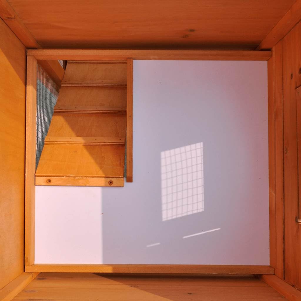vidaXL Conejera Grande de Exterior de Madera Jaula de Mascota Casa de Conejos