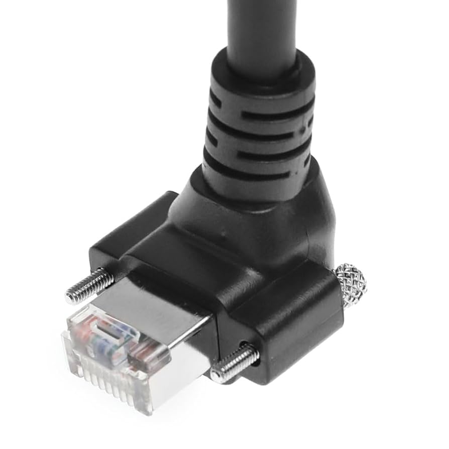 新品未使用品　キーエンス　L字コネクタカメラケーブル 送料無料 キーエンス L字コネクタカメラケーブル CV-C3L 中古品