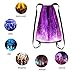 Gift2yo LED Light up Backpack Glowing Bag For Rave Music Festival Party Christmas Halloween, Unisex Flashing Drawstring Bag,Multicolor,Mobile APP Control