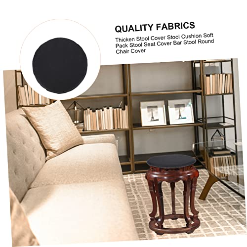 Housse de siege en tissu lavable robuste pour tabouret rond