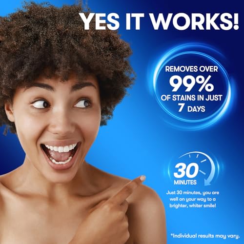 Image of MySmile Teeth Whitening Strips, Hydroxyapatite-Infuse White Strips, Non-Sensitive Teeth Whitening with Soothing Natural Ingredients, Enamel-Safe, Residue-Free, Non-Slip (7 Treatments)