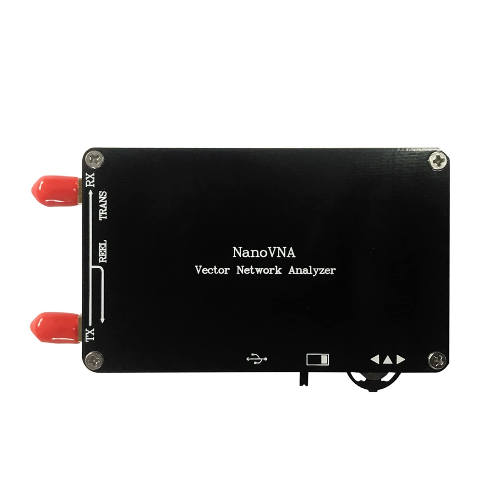 Analizador de red vectorial 50KHz-900MHz Pantalla digital Pantalla táctil Onda corta MF HF VHF UHF Analizador de antena Ondas estacionarias(VNA)