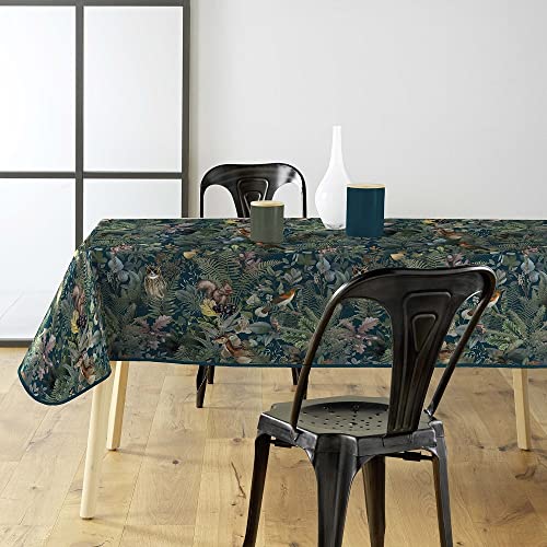 Nappe rectangle 140x240 cm Féerique en PVC imprimé Douceur d'Intérieur
