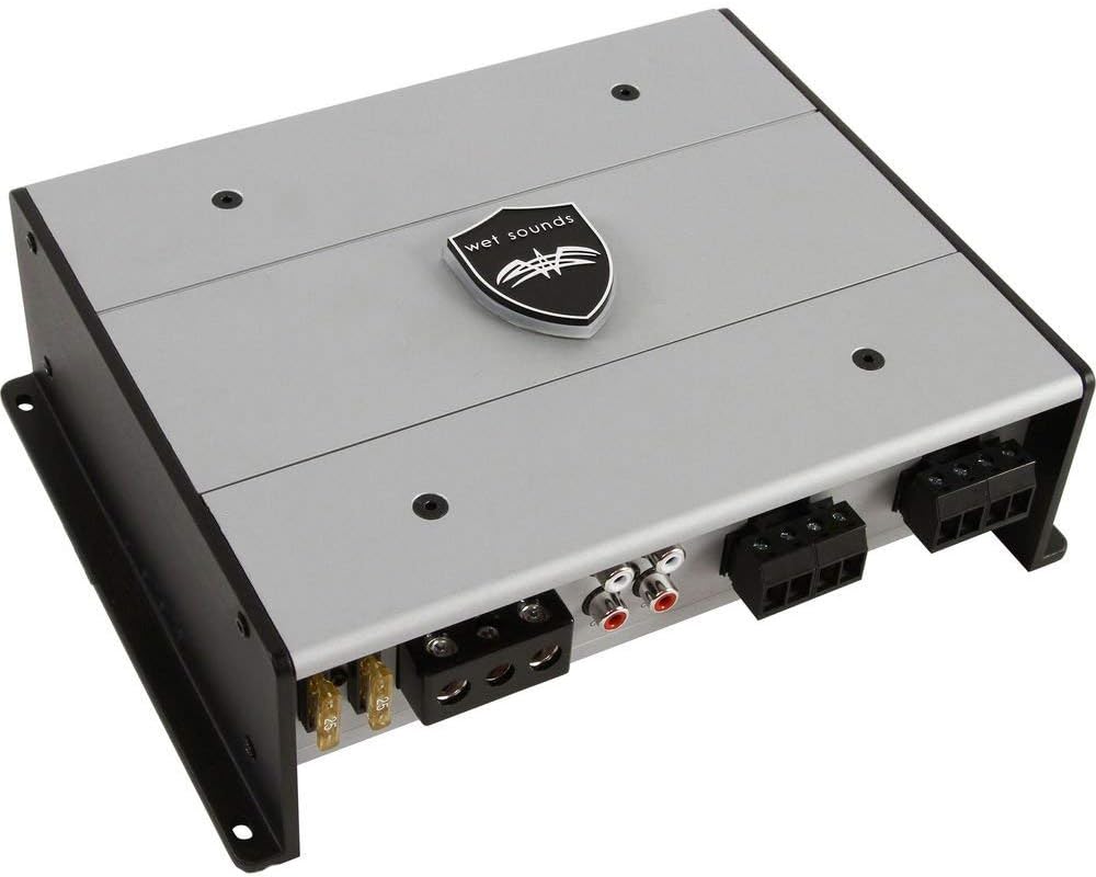 Wet Sounds HTX4: Class D 600 watt 4-Channel Amplifier (Renewed)