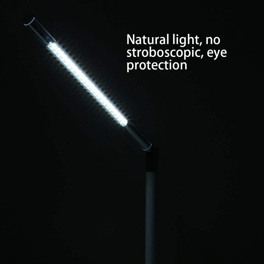 Lampada LED Per Tatuaggi E Manicure, Pieghevole 360° Con Clip E Porta USB - Perfetta Per Beauty, Sopracciglia E Lavori Di Precisione