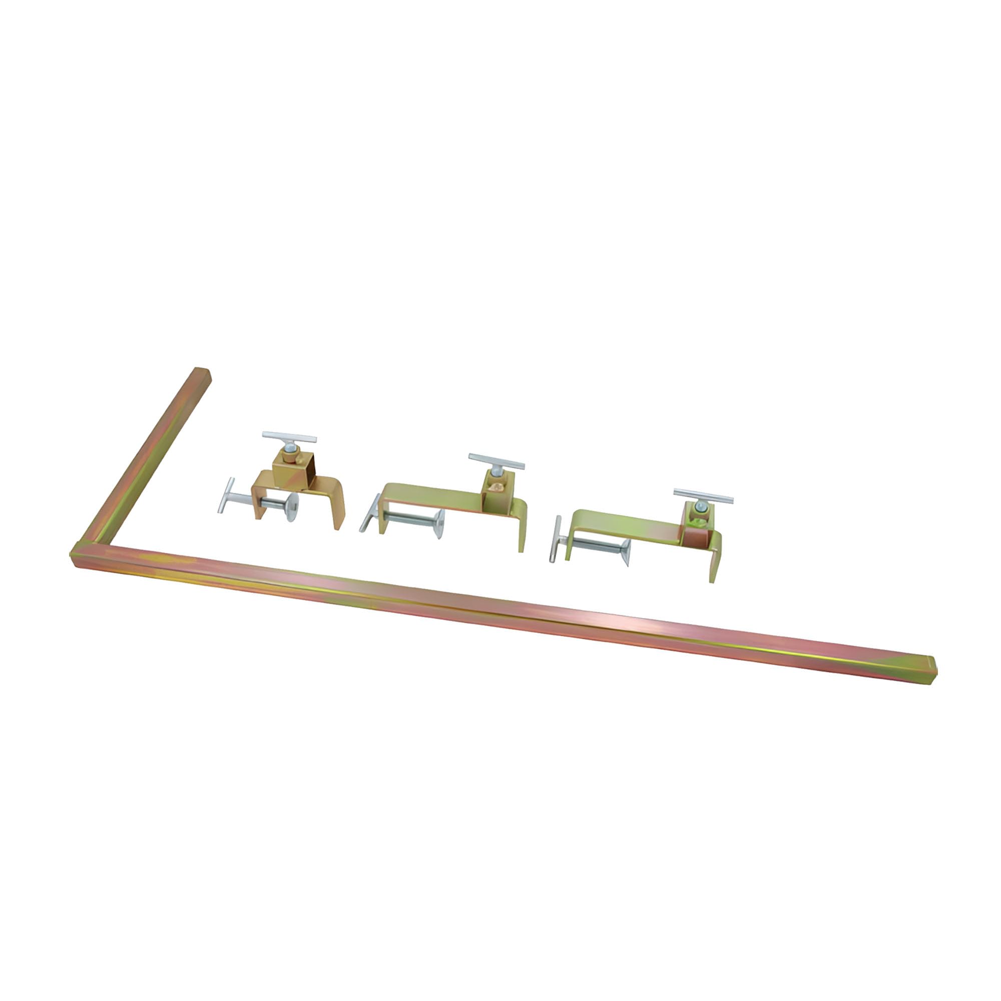 Neilsen CT6249 Top Clamp Double Brick Set (19mm) - Adjustable Tool for Internal Corners and Full Brick Jobs, Zinc-Plated Steel, 750mm Length