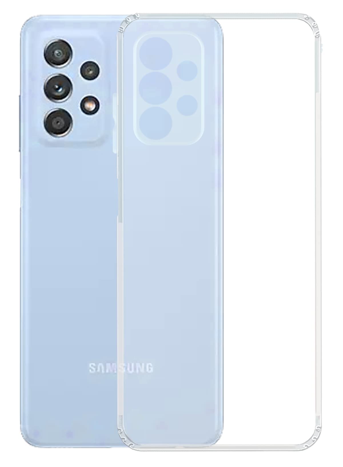 YOFO Back Cover for Samsung Galaxy A13 (Silicone|Transparent|Camera Protection) (B0BH4WV6G7) Amazon Price History, Amazon Price Tracker