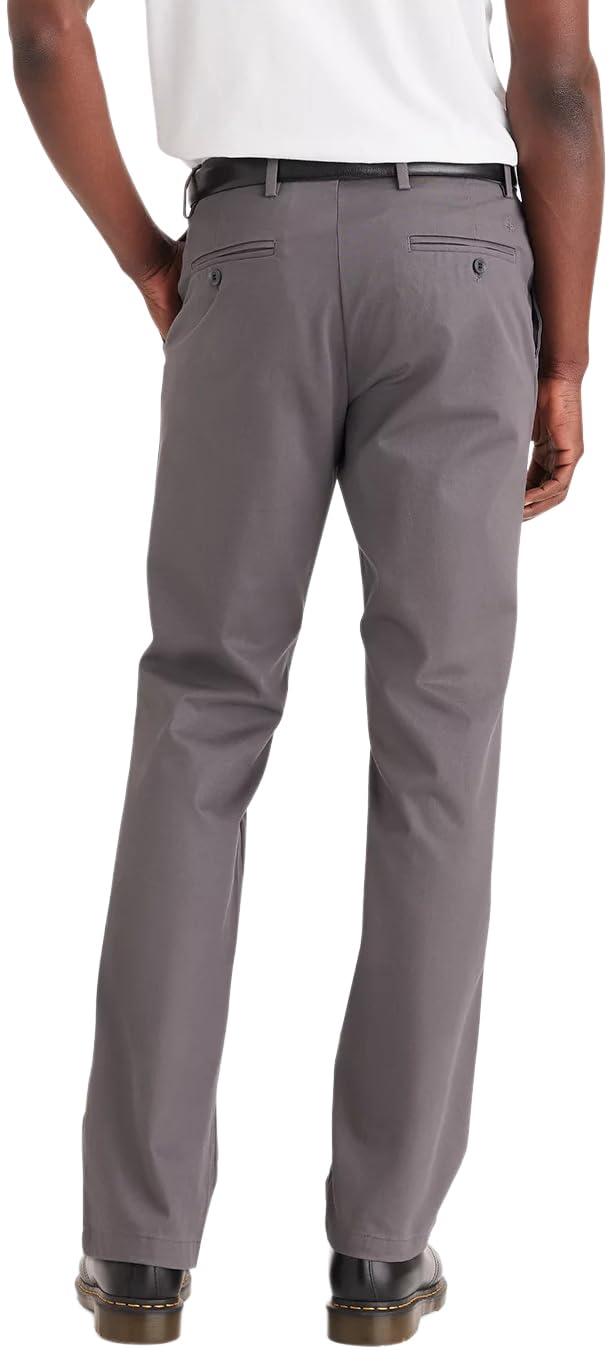 Dockers Straight Fit Signature 2.0 Khaki Pants - Creaseless - Pants Hombre