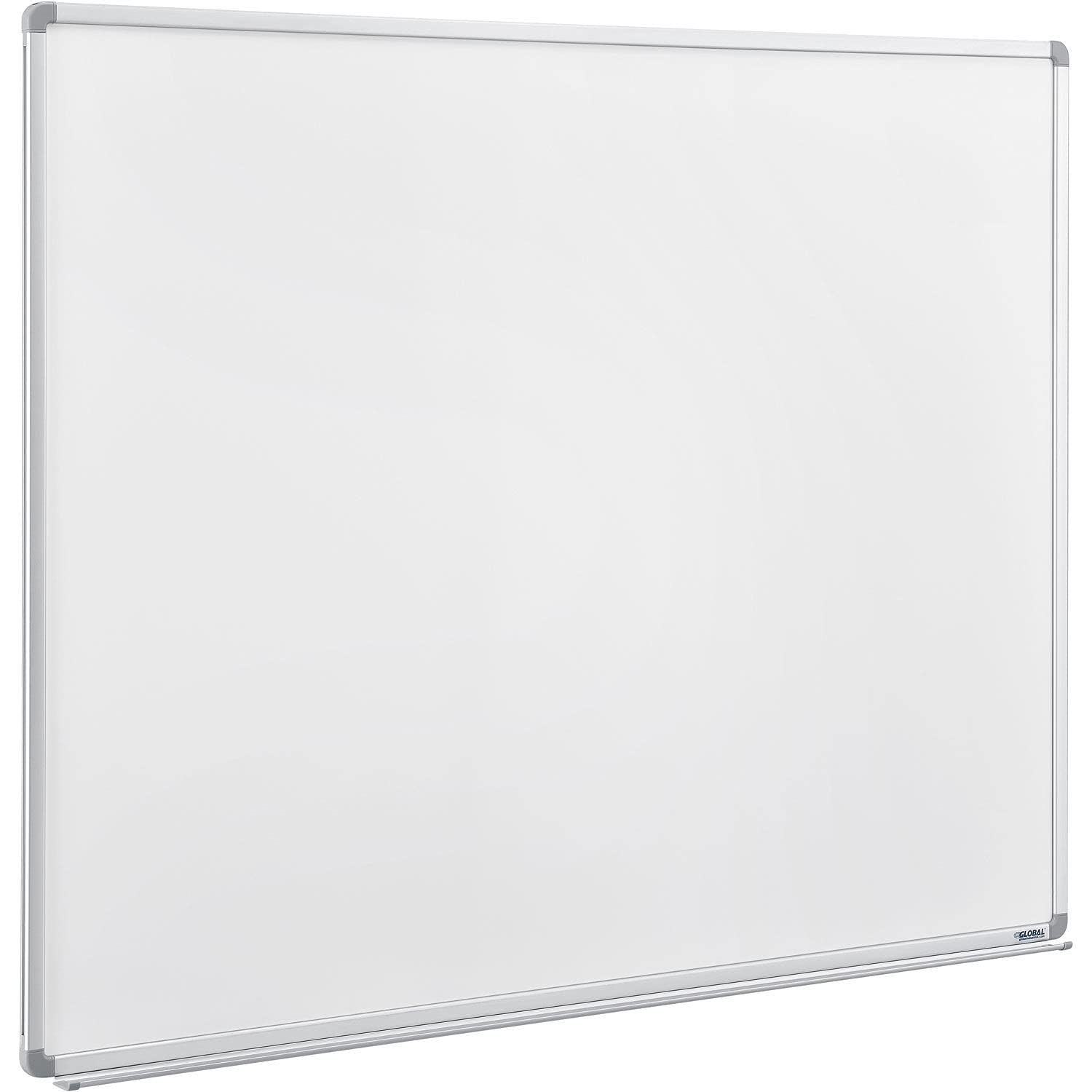 Double Sided Dry Erase Whiteboard - 72 x 48 - Melamine by Global Industrial – 72"W x 48"H, Melamine, White, Model MA2712170MV