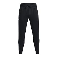 Under Armour Men's Rival Fleece Joggers - Black / / White - LG