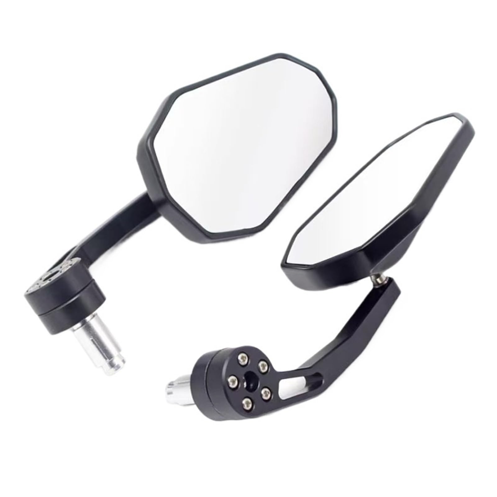 Moto Lusterko końcówkowe kierownicy Motocyklowa k Pasuje Do 250 390 125 690 790 890 890R 1290 Uniwersalny Motocykl 7/8 "22mm Uchwyt Koniec Lusterka Wstecznego