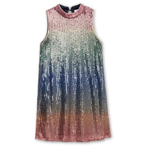 Speechless Girls' Sleeveless Sequined A-line Party Dress3