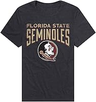 Vista 47 de Campus Lab Official NCAA Classic Distressed Logo Collegiate Classic Ring-Spun T-Shirt Unisex for Men & Women