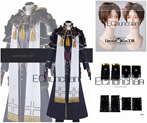 Amazon 刀剣乱舞 とうらぶ風 へし切長谷部 極 コスプレ衣装 ウィッグ 仮装 ステージ 舞台服 ハロウィン クリスマス コスプレ 仮装 通販