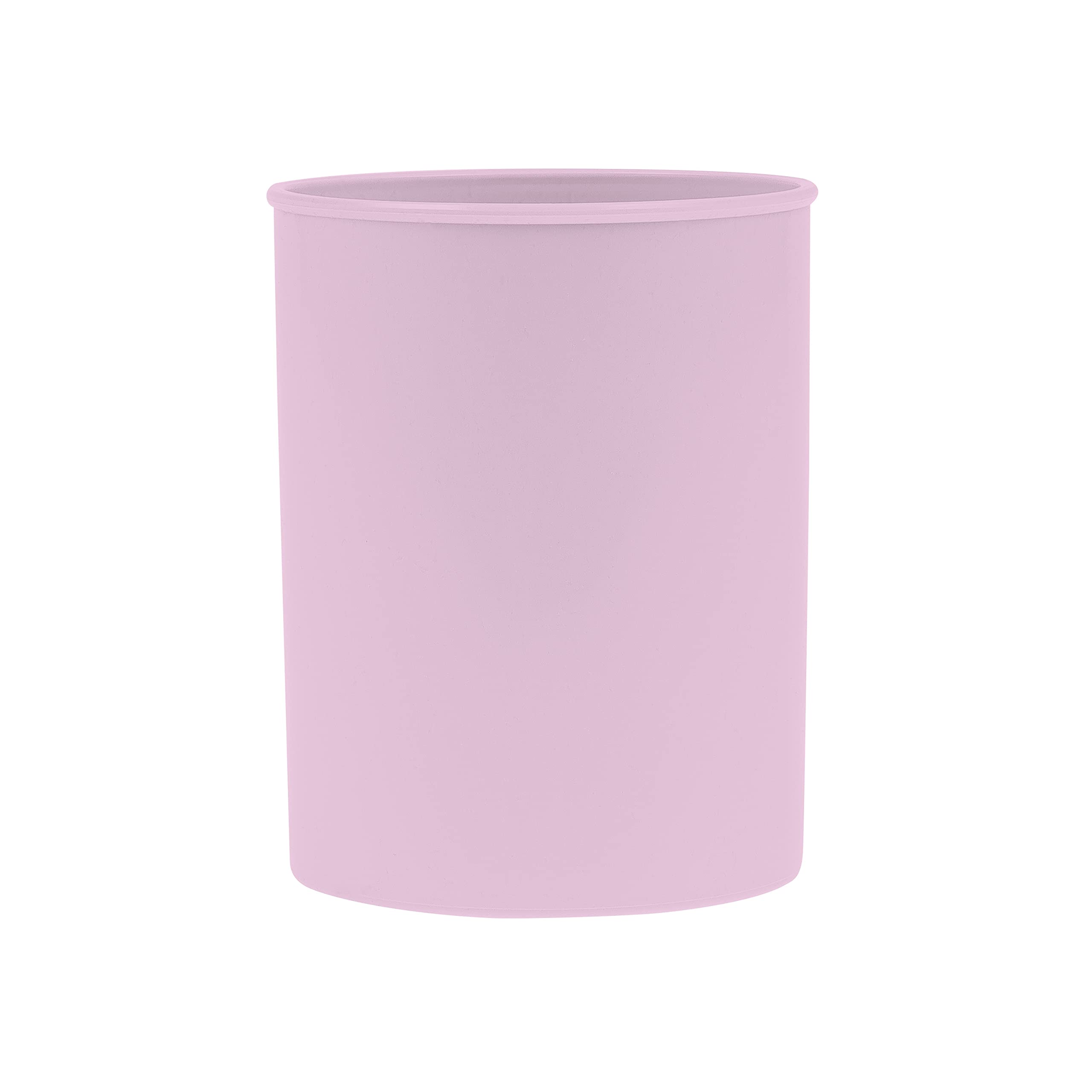 DONAU 3132101PL-23 Pen Holder Plastic / 1 Piece/Purple/Pink Pastel Colour/For Office School Household and Children/PP Product Desk Organiser and Pencil Storage Box