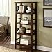 Linon Home Dcor Linon Titan, Antique Tobacco Bookcase, 24.57