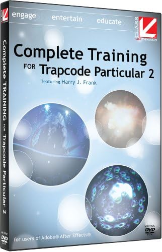Class on Demand Complete Training for Red Giant Trapcode Particular 2 Educational Training Tutorial DVD with Harry Frank 99901