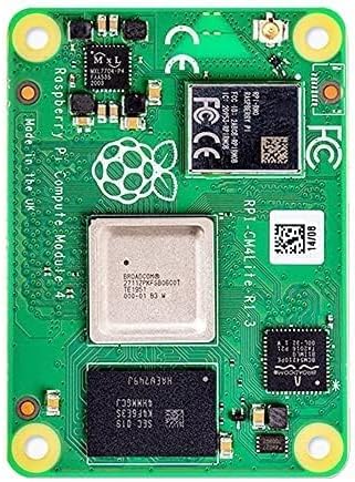 Raspberry Pi Compute Module 4-2GB RAM 16GB eMMC, 2.4/5.0GHz with Wi-Fi & Bluetooth (CM4102016)