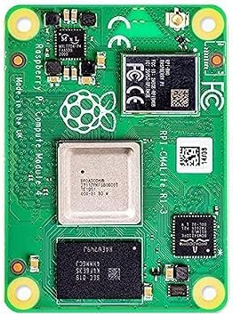 Raspberry Pi Compute Module 4-2GB RAM 16GB eMMC, 2.4/5.0GHz with Wi-Fi & Bluetooth (CM4102016)