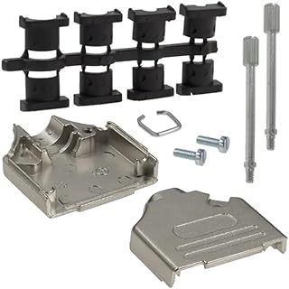 970-015-030R121 Connector 15 Position Two Piece Backshell Silver 180Â° Shielded