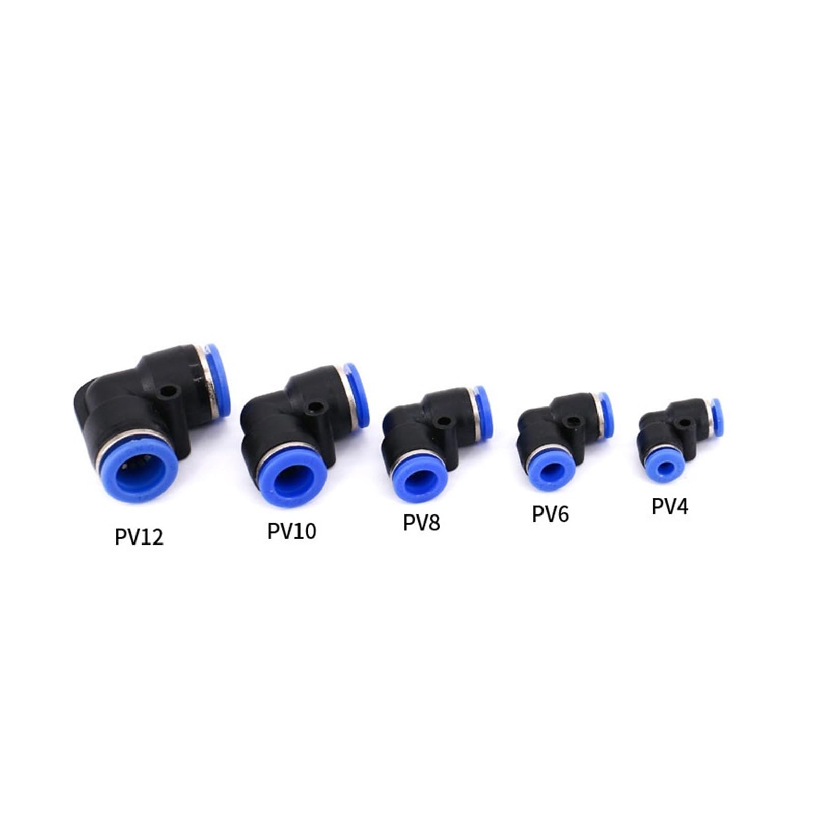 conectores neumáticos,conectores de empuje neumáti Conexiones neumáticas tipo manguera de aire acoplamiento rápido 4mm 6mm 8mm 10mm 12mm piezas neumáticas Push in(12mm)