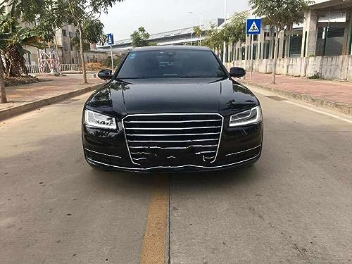 Coque de phare pour Audi A8 D4 2014-2017 en version couvercle transparent 1 paire