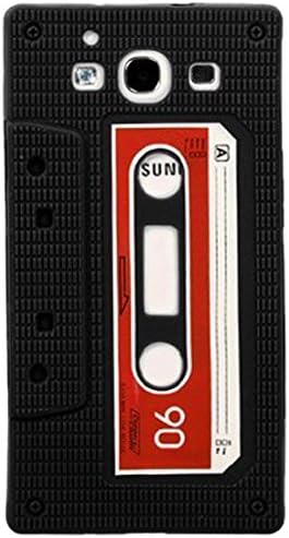 MyCell BBNS310092BSamsung Galaxy 3 Case, Silicone Cassette Cover with Screen Protector for Samsung S3 - Black