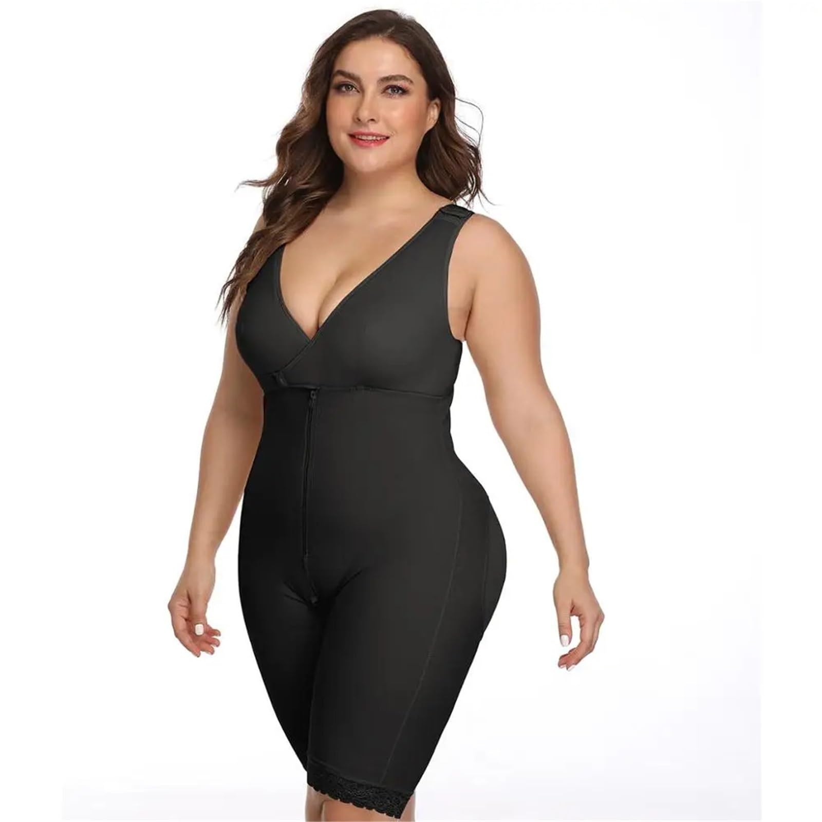 Braguitas Moldeadoras Entrenador de cintura talla grande moldeador de cuerpo completo sin costuras Control de barriga fajas Body muslo más delgado levantador de glúteos Para Moldear El Cuerpo(Beige,S)