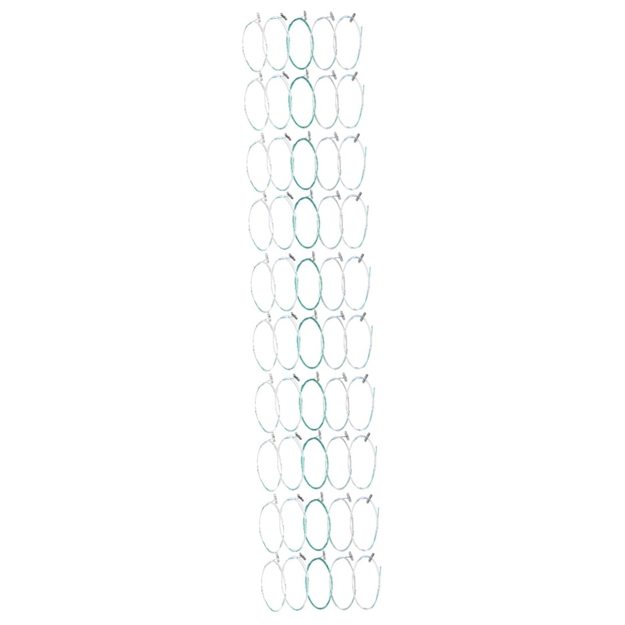 HEMOTON 5 Set Di Corde Per Chitarra Acustica Corde Di Ricambio Per Chitarra Cinese Suono Robusto E Nitido Facile Da Usare 10 Pezzi * 5