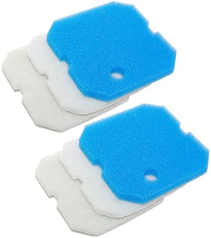 Jebao 304/404 Replacement Filter Pad, 4 Fine Pads Plus 2 Coarse Pads