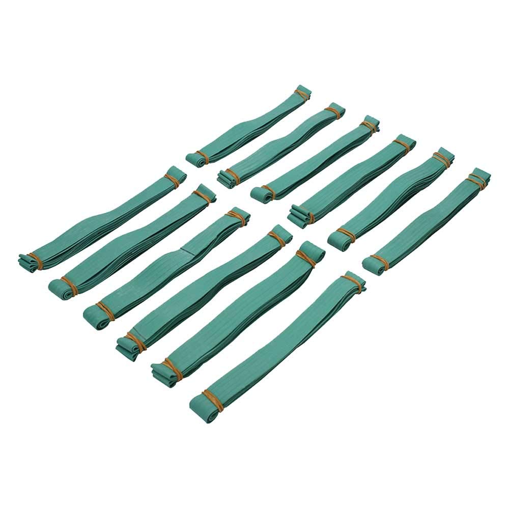 US Cargo ControlLarge Rubber Moving Bands - 30 Inch Unstretched - 60 Inch Fully Stretched - Green Moving Rubber Bands to Use as Packing Supplies for Moving - Includes 12 Big Rubber Band Straps