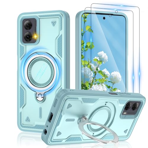 Coque Moto G Power 5G 2024 avec béquille rotative pour streaming