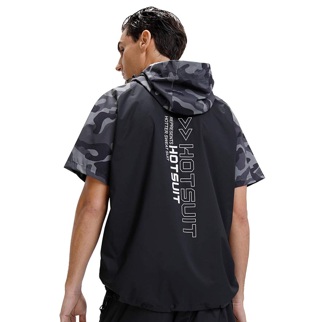 Amazon.co.jp: HOTSUIT サウナジャケット メンズ サウナスーツ ジム